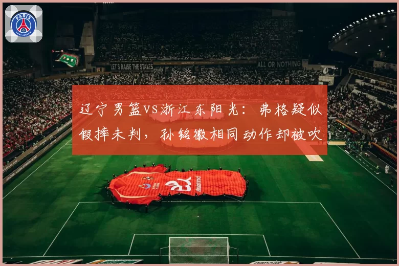 辽宁男篮vs浙江东阳光：弗格疑似假摔未判，孙铭徽相同动作却被吹技犯引哗然